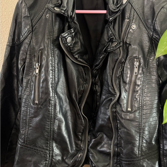 Free people leather jacket - Picture 2 of 9